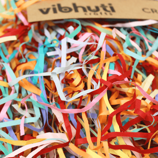 Buy Shredded Paper  Confeti for Gift Packing for only ₹65.00 at  MySkillShaala!
